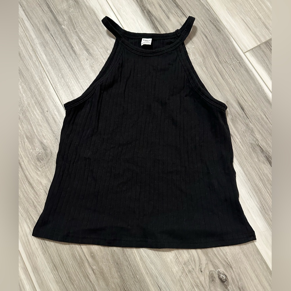 Girls Black Tank Top
